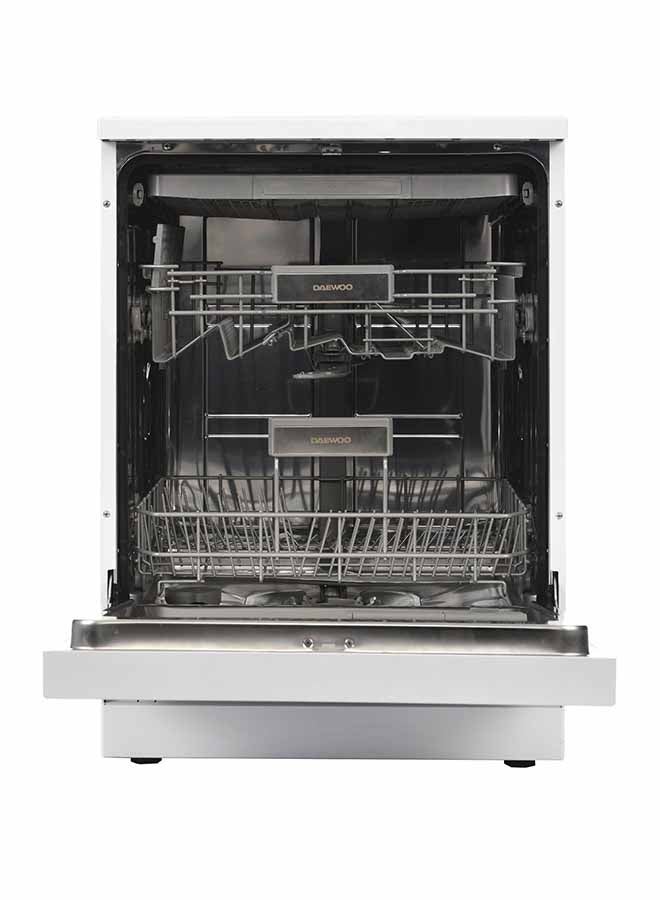 DAEWOO - Dishwasher - 6 Programs - 14 Place Settings - 84.5 cm DDW-Z1411 White - Image 1