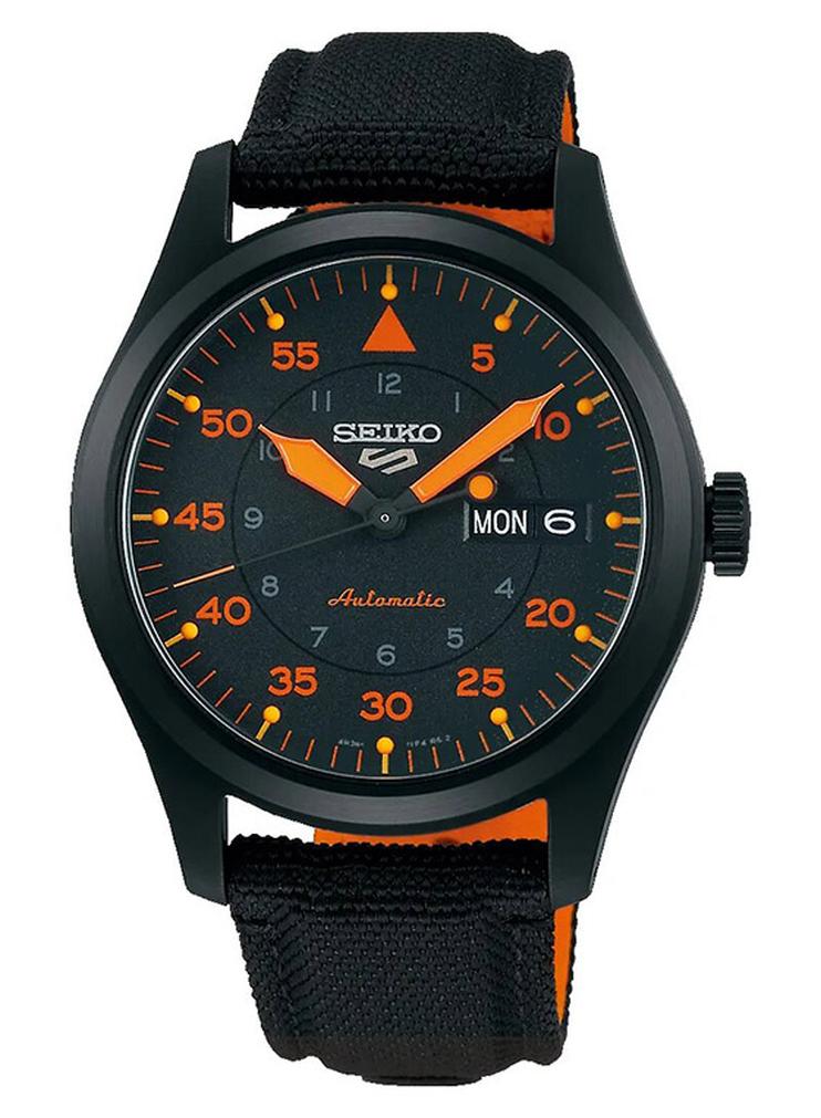 سيكو ساعة يد رياضية أوتوماتيكية مقاومة للماء بعقارب للرجال - Image 1