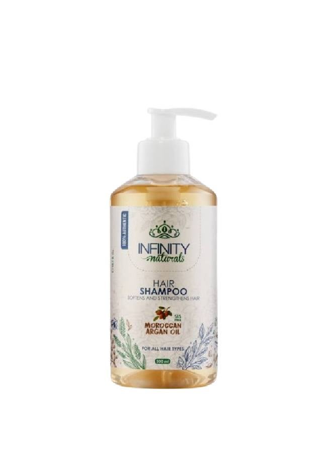 إينفينيتي Naturals Hair Shampoo Organic Moroccan Argan Oil Multicolor 300ml