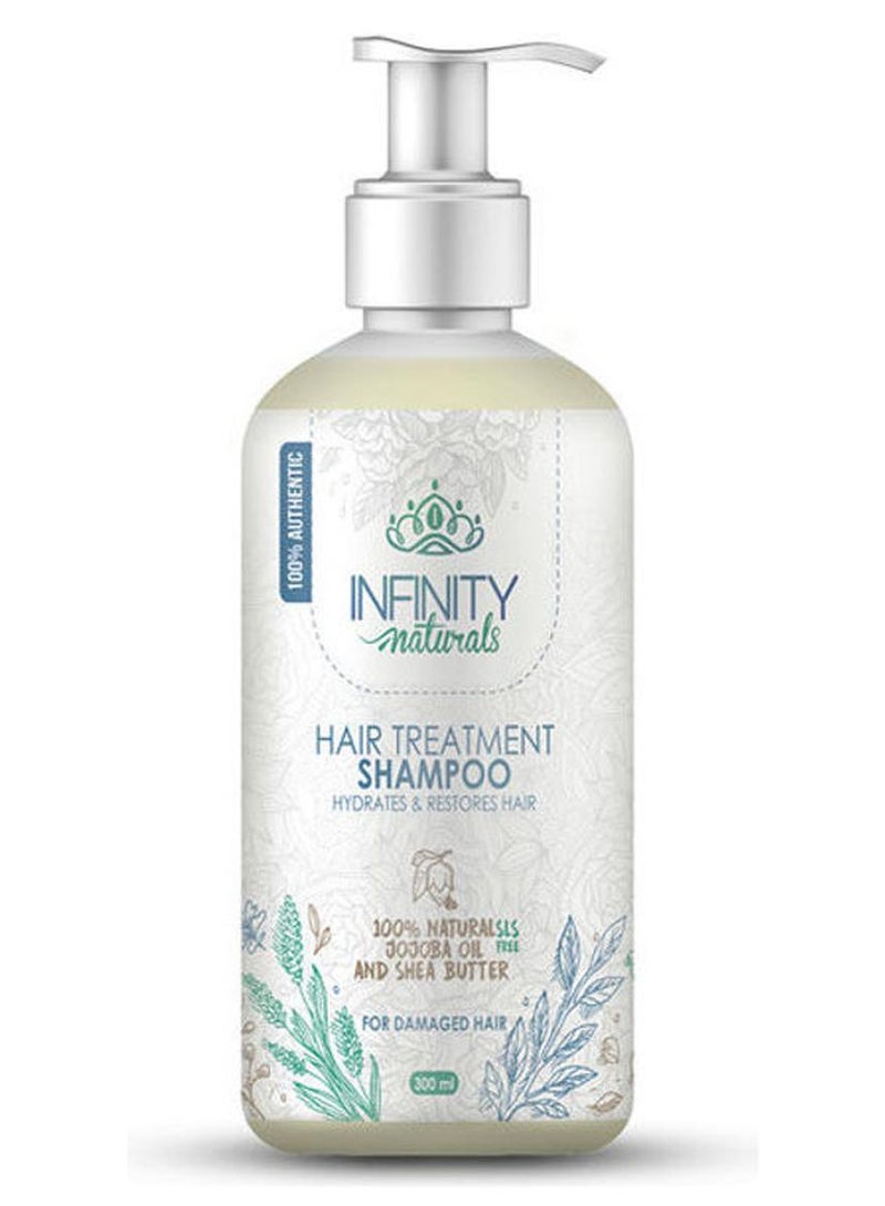 شامبو معالجة الشعر من ناتشورالز 100% زيت الجوجوبا الطبيعي وزبدة الشيا