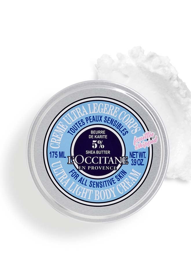L'OCCITANE Shea Ultra Light Body Cream White 175ml  - Image 1