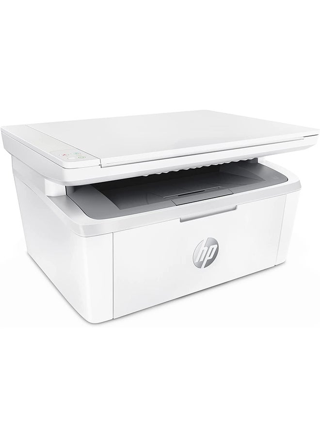 HP LaserJet MFP M141a Monochrome Multifunction Printer, Print/Copy/Scan, 20 ppm Print Speed, 600 x 600 dpi Print Quality, USB Connectivity, 150-Sheet Input Tray, 100-Sheet Output Capacity, Up to 20 cpm Copy Speed, LED Display, Black and White Printing, 7MD73A White White - Image 1