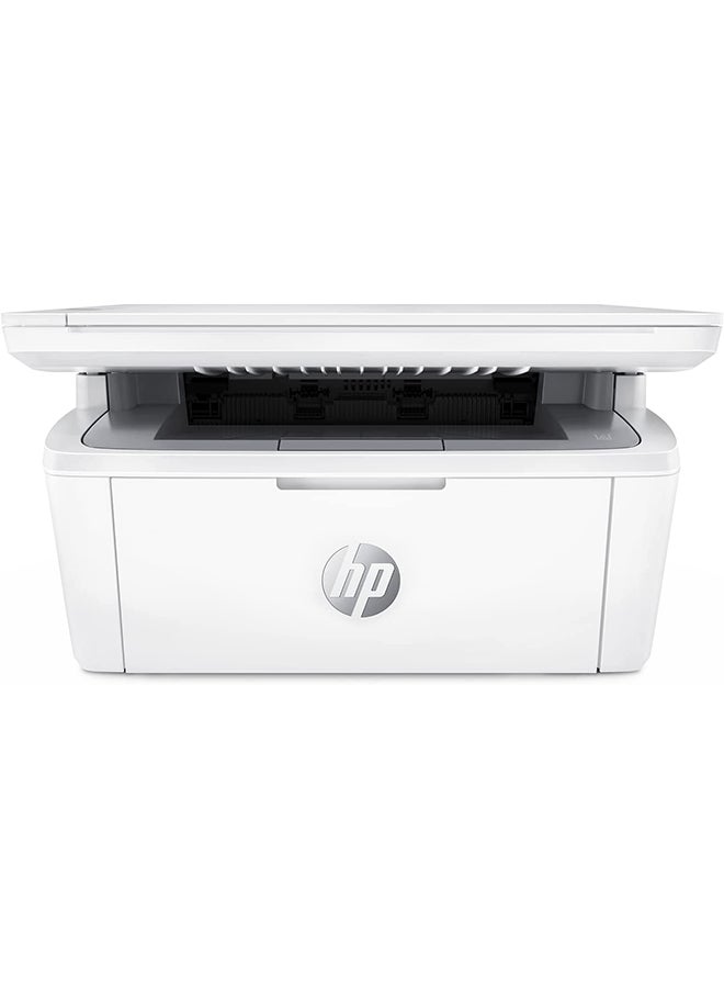 HP LaserJet MFP M141a Monochrome Multifunction Printer, Print/Copy/Scan, 20 ppm Print Speed, 600 x 600 dpi Print Quality, USB Connectivity, 150-Sheet Input Tray, 100-Sheet Output Capacity, Up to 20 cpm Copy Speed, LED Display, Black and White Printing, 7MD73A White White - Image 1
