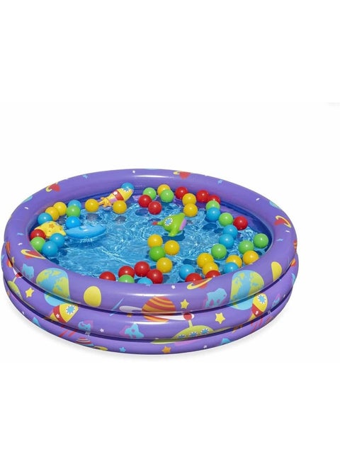 Î¦40" x H10" Intergalactic Surprise Ball Pit 102x25cm