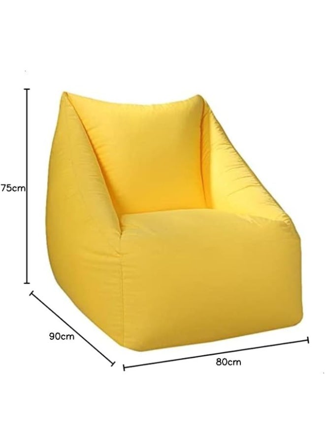 Ariika Monaco Luxury bean bags Outdoors Yellow 80 L x 75 W x 90 Hcm  - Image 2