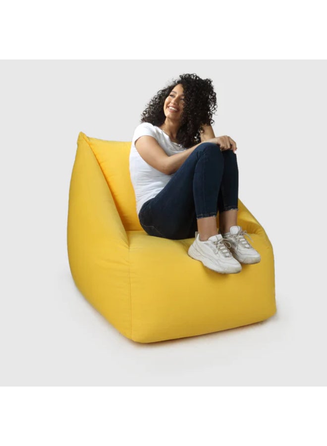 Ariika Monaco Luxury bean bags Outdoors Yellow 80 L x 75 W x 90 Hcm  - Image 3