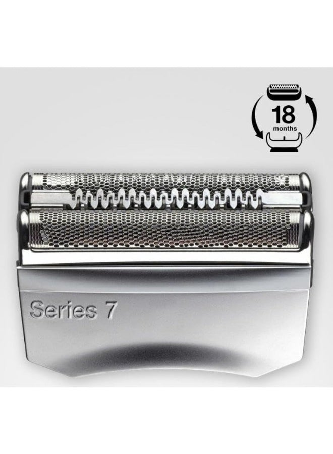 BRAUN - Series 7 70S Electric Shaver Head Replacement Cassette Silver - Image 1