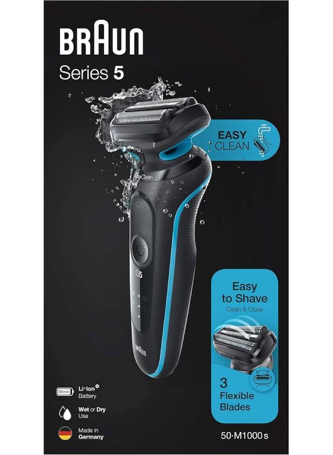 BRAUN - Shaver Min Box Euro 50-M1000s Blue - Image 1