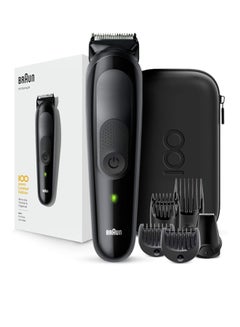 BRAUN Rechargeable Hair Trimmer MBMGK5 Black  - Image 1