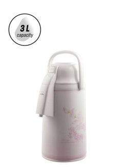 Thermos Flask Pink/White