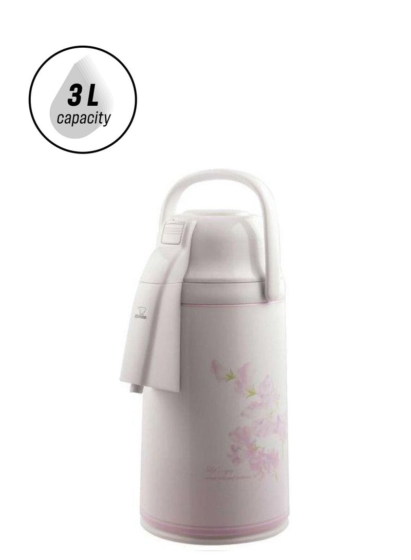 Zojirushi - Thermos Flask Pink/White - Image 1