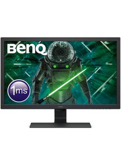 BenQ 27 inch GL2780 Gaming Monitor, FHD Display, 75Hz Refresh Rate, 1ms (GtG) Response Time, Flicker-Free Technology, Built-In 2W x2 Speakers, 16.7m Color Display | GL2780 Black  - Image 1