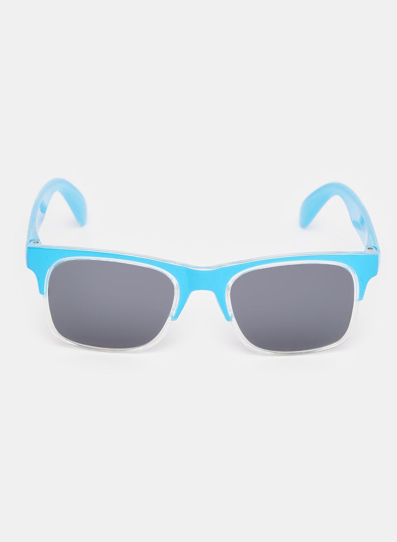 Women's Sunglass With Durable Frame Lens Color Grey Frame Color Black - Image 1