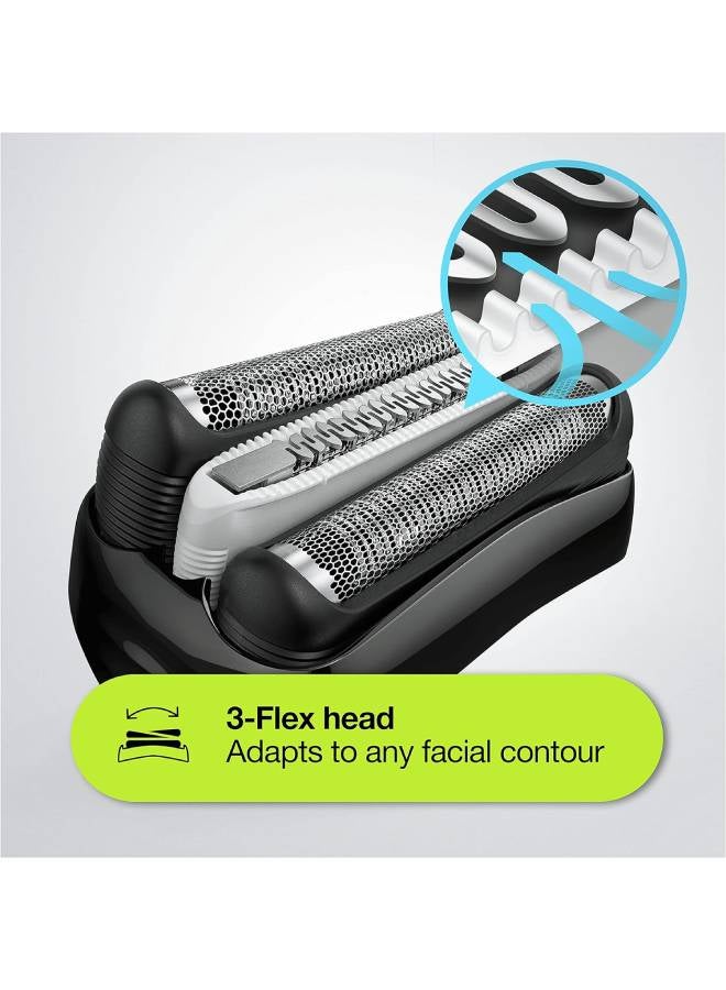 BRAUN 3010S Series 3 Proskin Rechargeable Wet&Dry Electric Shaver Multicolor - Image 2
