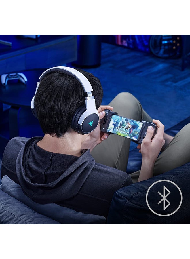 RAZER - Razer Kaira Pro Dual Wireless Playstation 5 Headset, Razer TriForce Titanium 50mm Drivers, Detachable Razer HyperClear Supercardioid Mic - Image 1