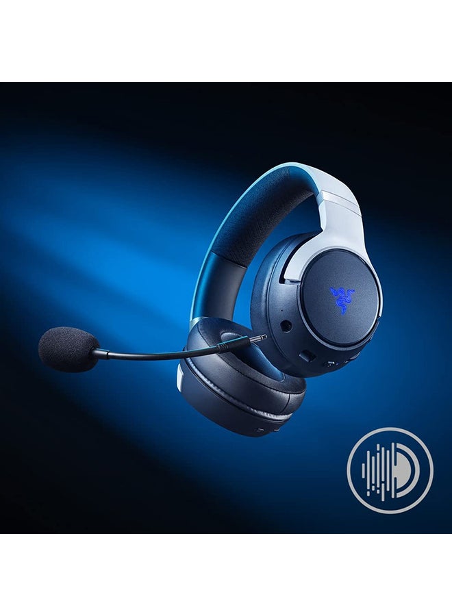 RAZER - Razer Kaira Pro Dual Wireless Playstation 5 Headset, Razer TriForce Titanium 50mm Drivers, Detachable Razer HyperClear Supercardioid Mic - Image 1