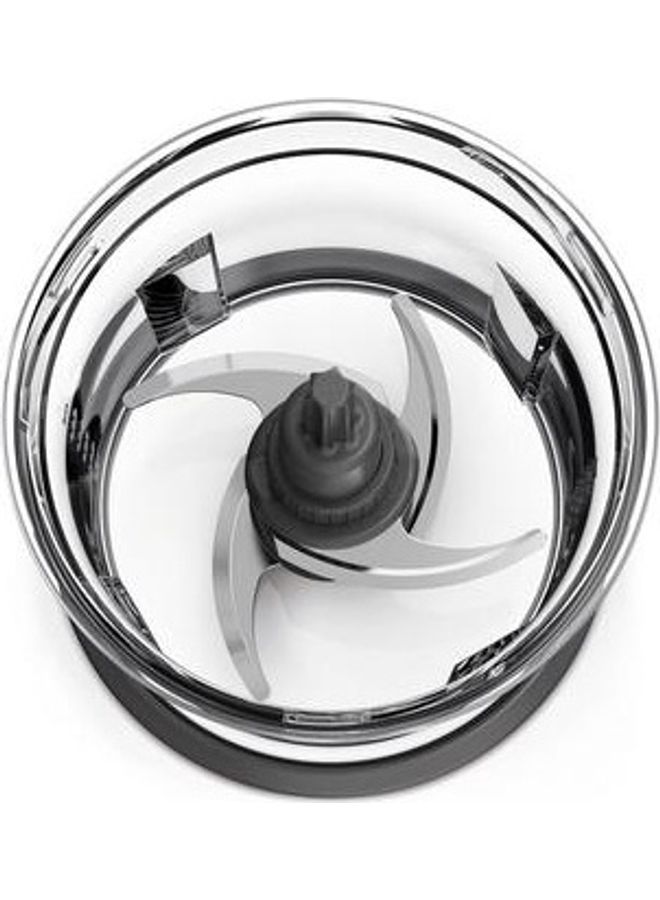 KENWOOD Chopper, 2 Speeds, Stainless Steel Quad Blade, Ice Crush Function, Mayonnaise Attachment, 0.5 L 500 W CHP61.100WH White/Silver - Image 3