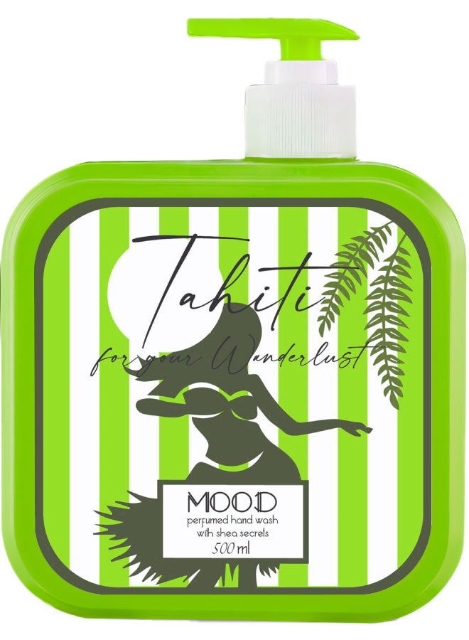 MOOD - Hand Wash Green 500ml - Image 1