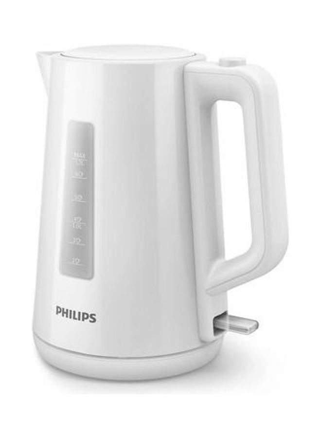 Philips - Plastic Kettle 3000 Series - With Pilot Light, Spring Opening, 1.7 L 2200 W HD9318/01 White - Image 1
