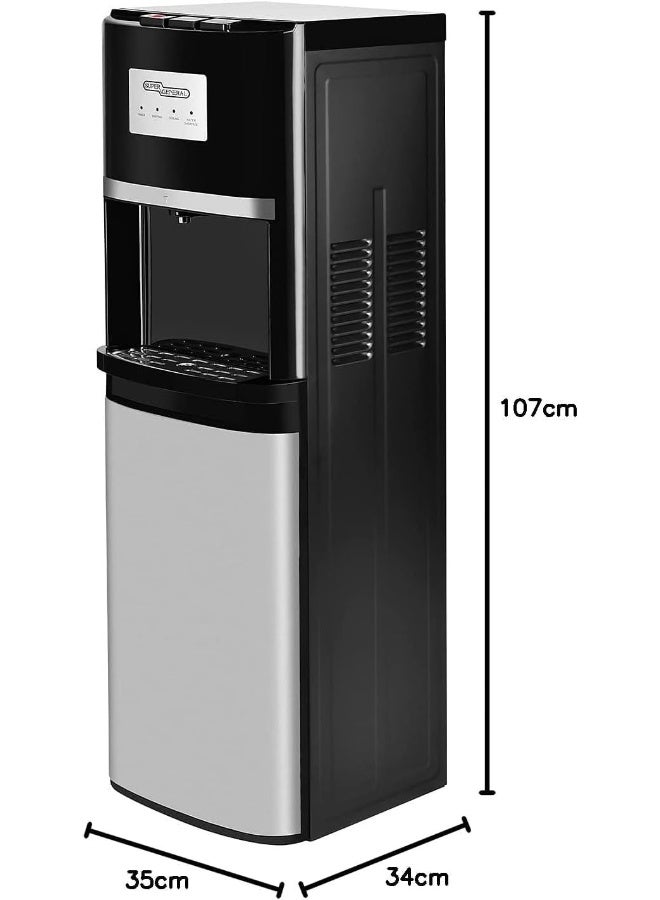 SUPER GENERAL 3 Tap Bottom Mount Water Dispenser SGL2020BM Silver - Image 3