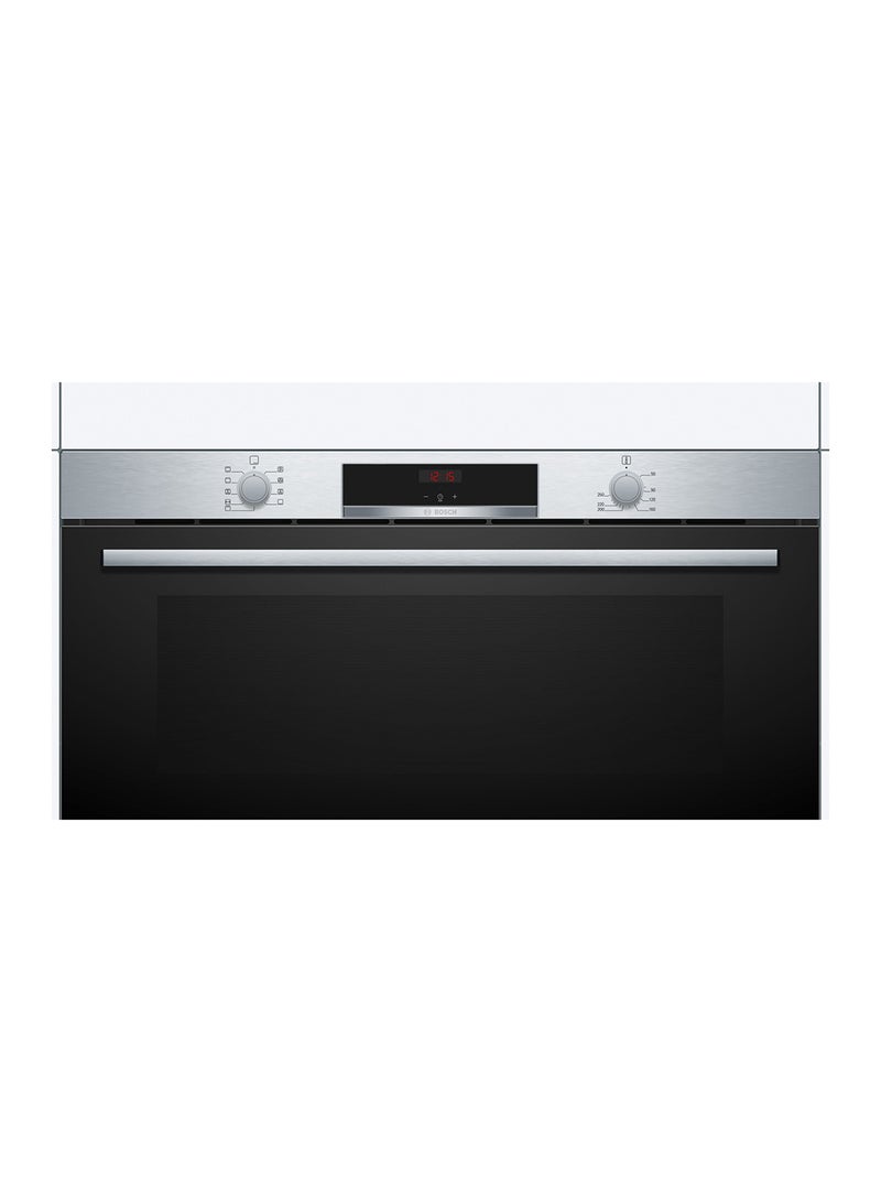BOSCH - Built-In Oven with HotAir for Perfect Baking, 50 cm, with EcoClean Direct for Easy Cleaning 85 L 3100 W VBC514CR0 Stainless Steel - Image 1
