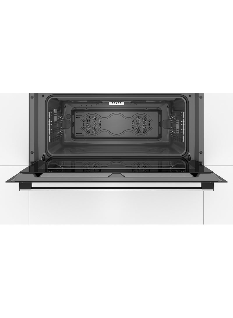 BOSCH - Built-In Oven with HotAir for Perfect Baking, 50 cm, with EcoClean Direct for Easy Cleaning 85 L 3100 W VBC514CR0 Stainless Steel - Image 1