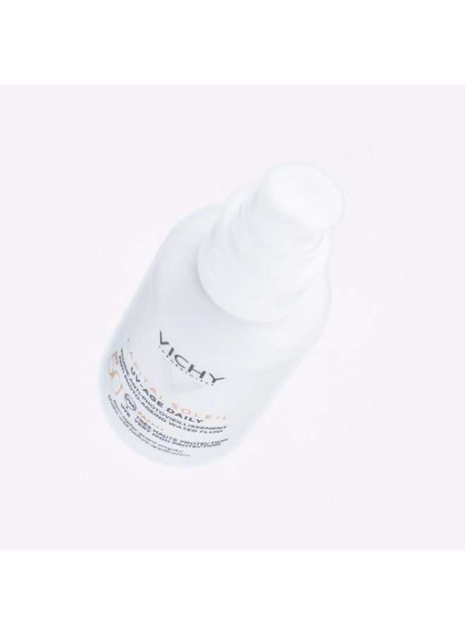 فيشي كابيتال سولاي SPF 50+ UV-Age واقي شمس مقاوم لعلامات تقدم سن مع النياسيناميد 40ملليلتر - Image 2