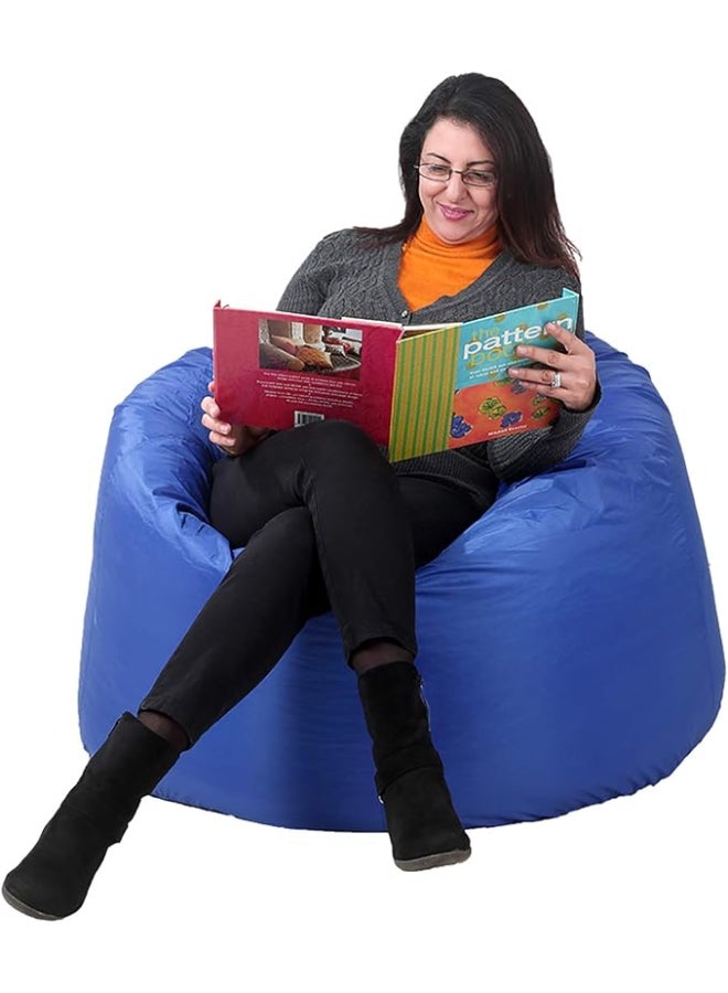Hometown Large Waterproof Beanbag Blue 84x52cm - Image 4