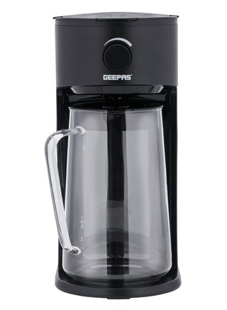 Ice Tea/ Coffee Maker, With Permanent Nylon Filter, GCM41516 | Ice Tea Maker with Infusion Pitcher for Hot/Cold Water | Iced Coffee Maker for Ground Coffee with Brew Strength Selector 2.5 L 700 W GCM41516 Black - pnsku/N52732873A/45/_/1696340361/321a08a0-2b53-4129-ae9a-96e945ff8a8a