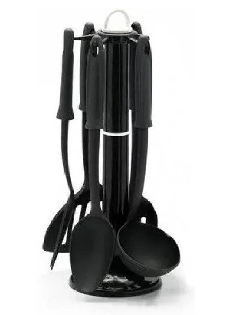 طقم أواني الطبخ 5 قطع مع حامل