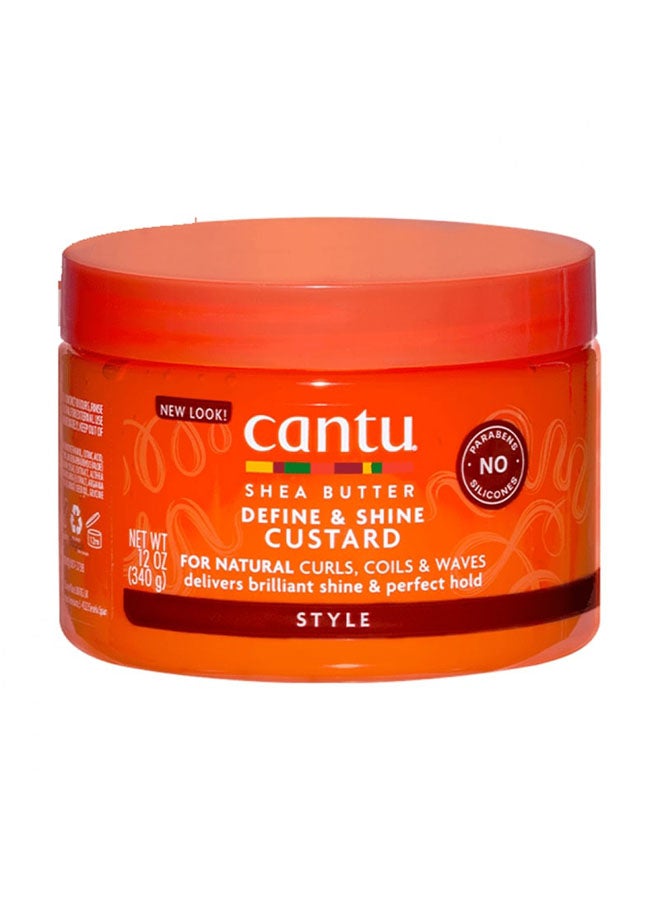 Cantu - Naturals Define And Shine Custard 340grams - Image 1