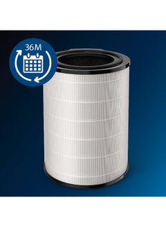 Philips Genuine Air Purifier Replacement Filter FY3430/30 - HEPA+Active Carbon+Pre-filte, Up to 36 Months Lifetime, Filters Gases & Odors For AC3036 FY3430/30 White/Black  - Image 5