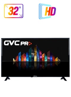 gvc pro 32-Inch HD Standard TV+ free Wall mount LD-32TV Black  - Image 1