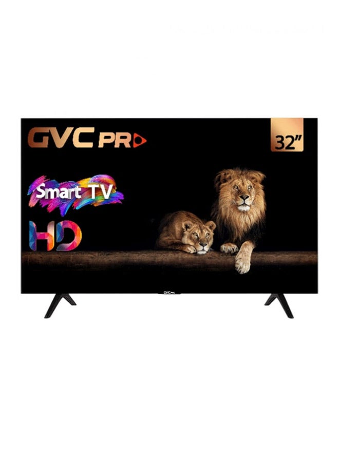 gvc pro 32-Inch HD Smart TV+ free Wall mount LD-32TVS Black | Best ...