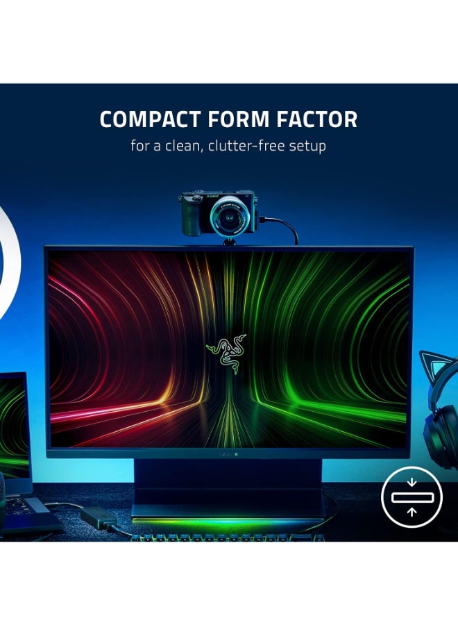 RAZER - Ripsaw X USB Capture Card w/Camera Connection: 4K 30FPS - OBS & Streamlabs Compatible - for Streaming, Gaming, Video Conference, Zoom, Teams - HDMI 2.0 & USB 3.0 - Compact Design - Plug & Play - Image 1