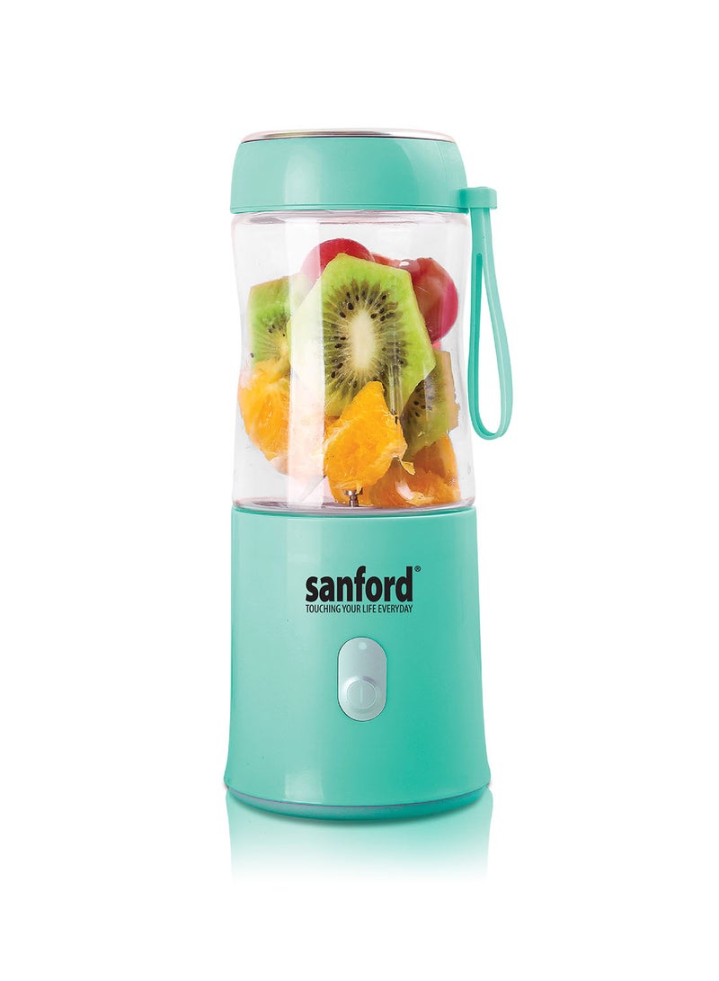 Sanford - 2-in-1 Rechargeable Blender 2000 mAh Lithium Battery Power Bank Function, Dual Switch, USB Charging, Carry and Hanging Strap SF6810BR - Image 1