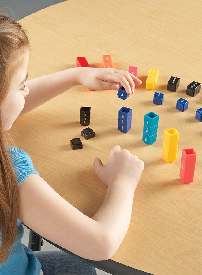 Learning Resources Fraction Tower Fraction Cubes 22.2x19.1x5.1cm  - Image 4