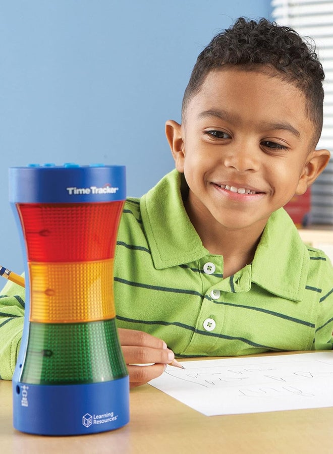 Learning Resources Time Tracker- Visual Timer And Clock 26.9x13.7x13.7cm - Image 4