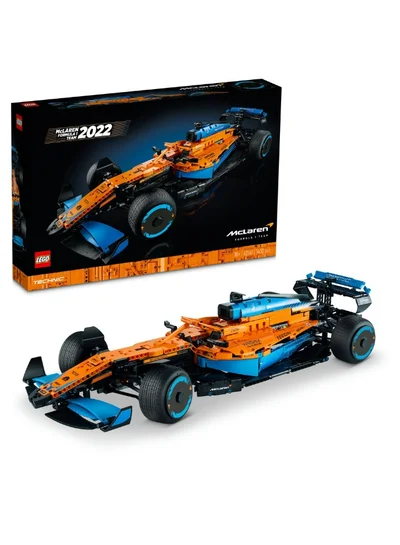 LEGO Technic McLaren Formula 1 Race Car Model Set 42141 (Age 18+, 1434 Pieces)