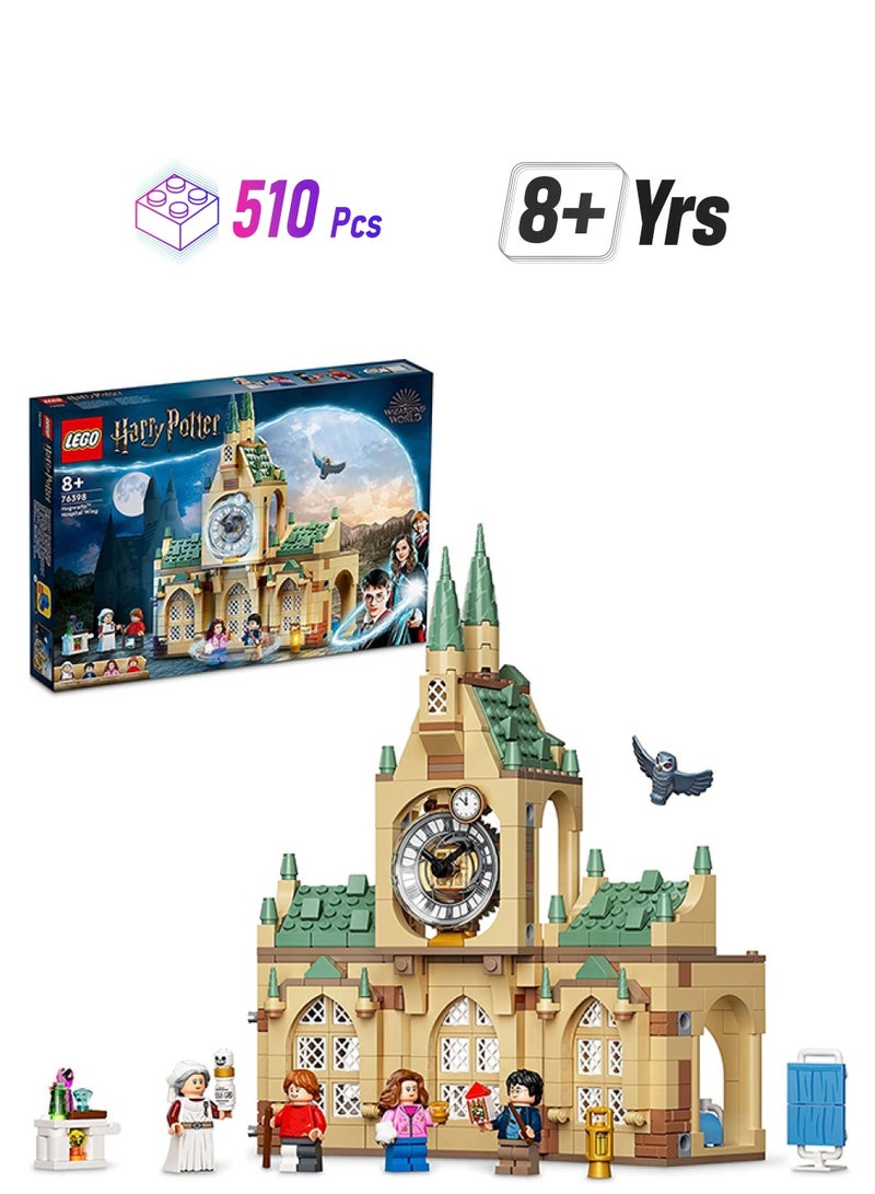 LEGO 76398 Harry Potter Hogwarts Hospital Wing  Building Kit 510 Pieces 510 8+ Years  - Image 1