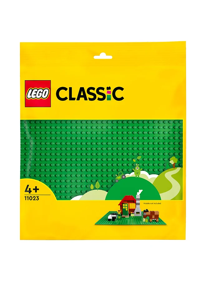 ليغو مجموعة لوح الأساس الأخضر 11023 من LEGO® Classic للأطفال (قطعة واحدة)