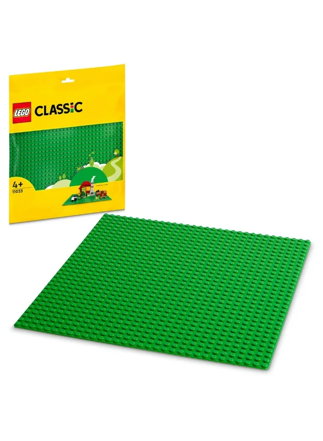 ليغو مجموعة لوح الأساس الأخضر 11023 من LEGO® Classic للأطفال (قطعة واحدة)