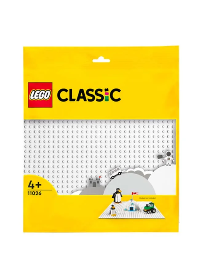 LEGO LEGO 11026 Classic White Baseplate Building Toy Set (1 Pieces)