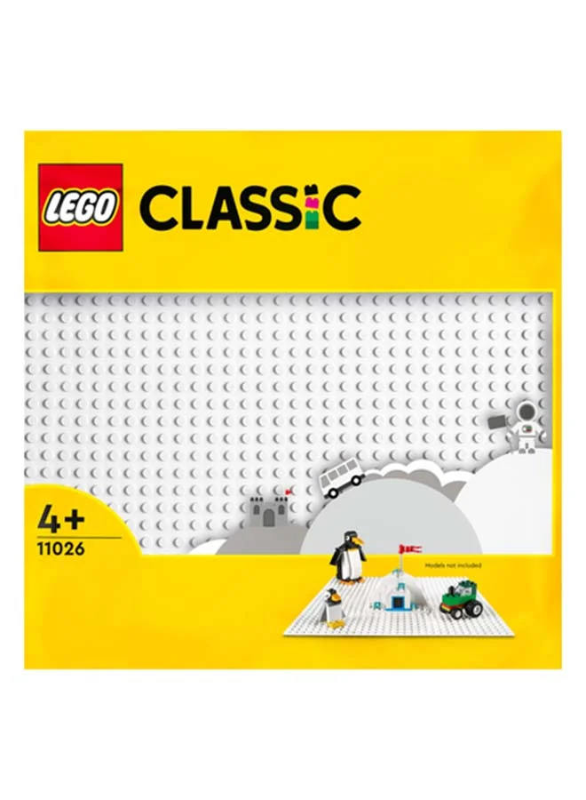 LEGO LEGO 11026 Classic White Baseplate Building Toy Set (1 Pieces)