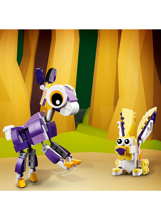 LEGO - 6371104 6371104 Creator 3In1 Fantasy Forest Creatures 31125 Building Kit Featuring An Owl, Rabbit And Squirrel; Animal Toys For Kids Aged 7+ Who Love Creative Fun And Animal Models (175 Pieces) 7+ Years 7+ Years - Image 1