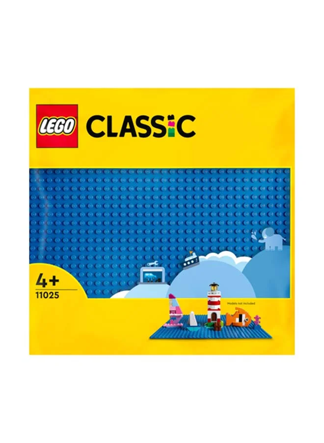 ليغو LEGO 11025 Classic Blue Baseplate Building Toy Set (1 Pieces)