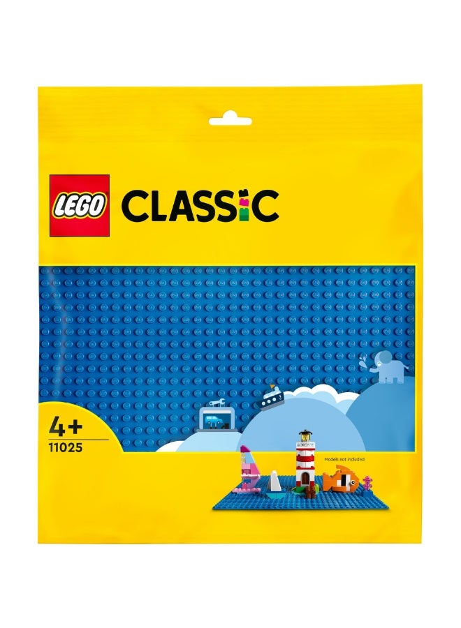 LEGO 6384602 Classic Blue Baseplate 11025 Building Kit for Kids 4+ Years  - Image 2