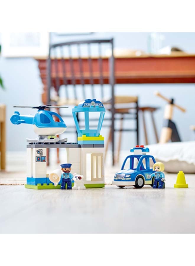 6379240 6379240 Duplorescue Police Station & Helicopter 10959 Building Toy Playset; Includes A Police Car, Helicopter, 2 Officer Figures And A Building With Imaginative Accessories; Great Gift For Kids Aged 2+ (40 Pieces) 2+ Years 2+ Years - pnsku/N52756460A/45/_/1700336231/39ae25eb-1dd7-4949-9647-a0492beebf26