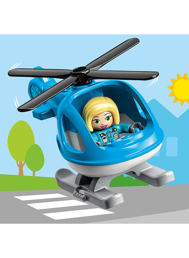 6379240 6379240 Duplorescue Police Station & Helicopter 10959 Building Toy Playset; Includes A Police Car, Helicopter, 2 Officer Figures And A Building With Imaginative Accessories; Great Gift For Kids Aged 2+ (40 Pieces) 2+ Years 2+ Years - pnsku/N52756460A/45/_/1715785760/a2dda790-4af8-4319-a832-a7667f0129ab