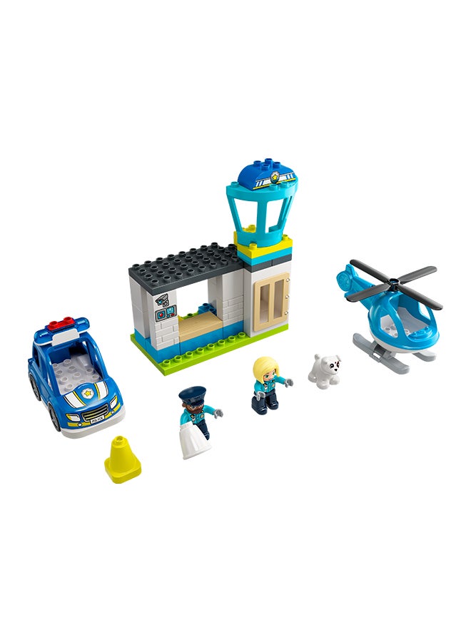 6379240 6379240 Duplorescue Police Station & Helicopter 10959 Building Toy Playset; Includes A Police Car, Helicopter, 2 Officer Figures And A Building With Imaginative Accessories; Great Gift For Kids Aged 2+ (40 Pieces) 2+ Years 2+ Years - pnsku/N52756460A/45/_/1715785761/57706bc2-6772-40f0-b702-ef69693f05db